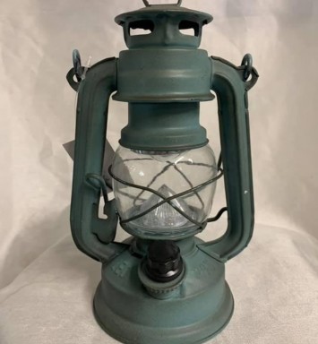 lanterne antique vert-gris