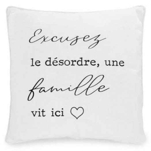coussin famille