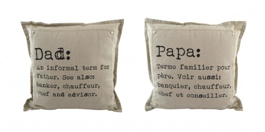 coussin papa
