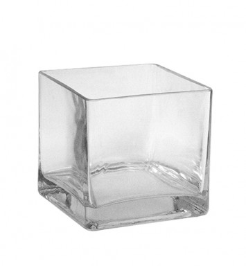vase cube moyen